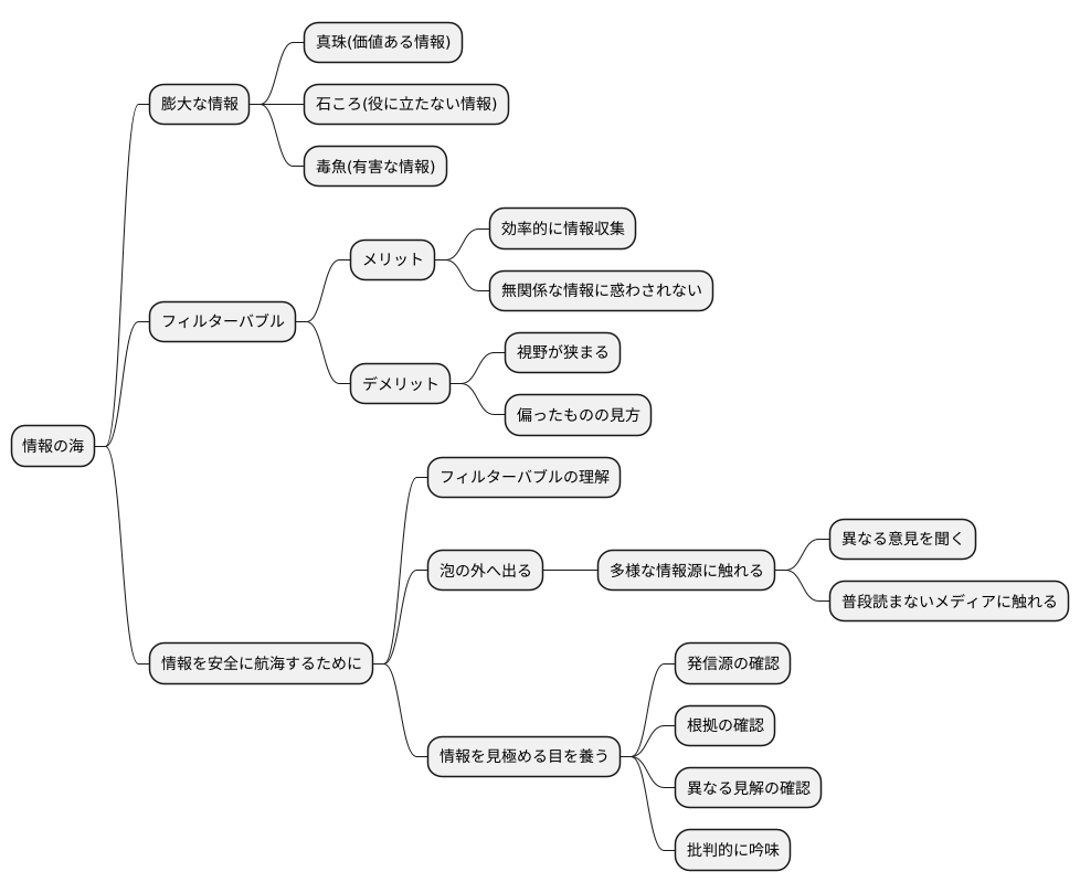 情報の海を泳ぎ切るために