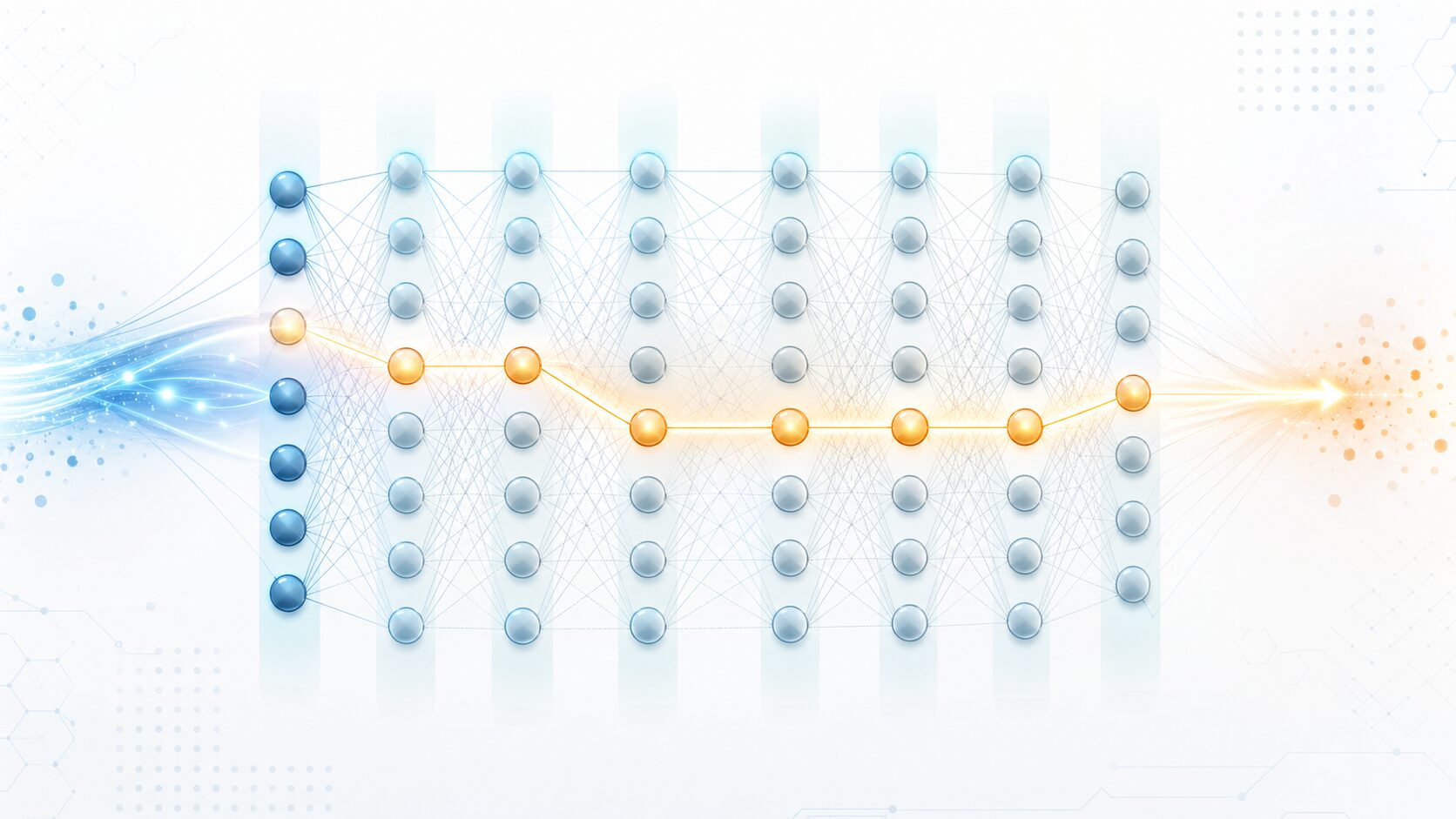 Dying ReLU問題と改良版ReLUの考え方を示すイメージ