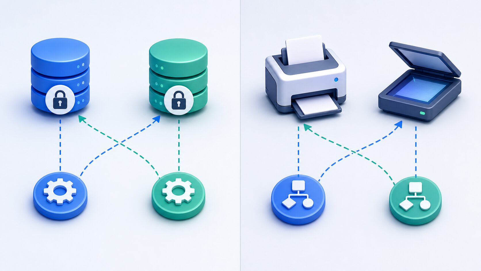 デッドロックとは何かを示す概念図