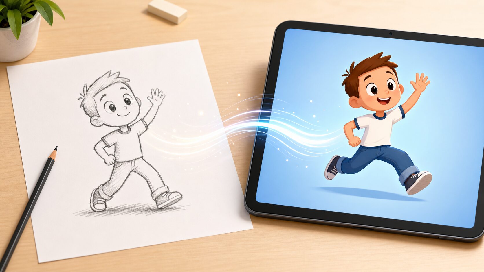 動かしやすい絵と動かしにくい絵の比較