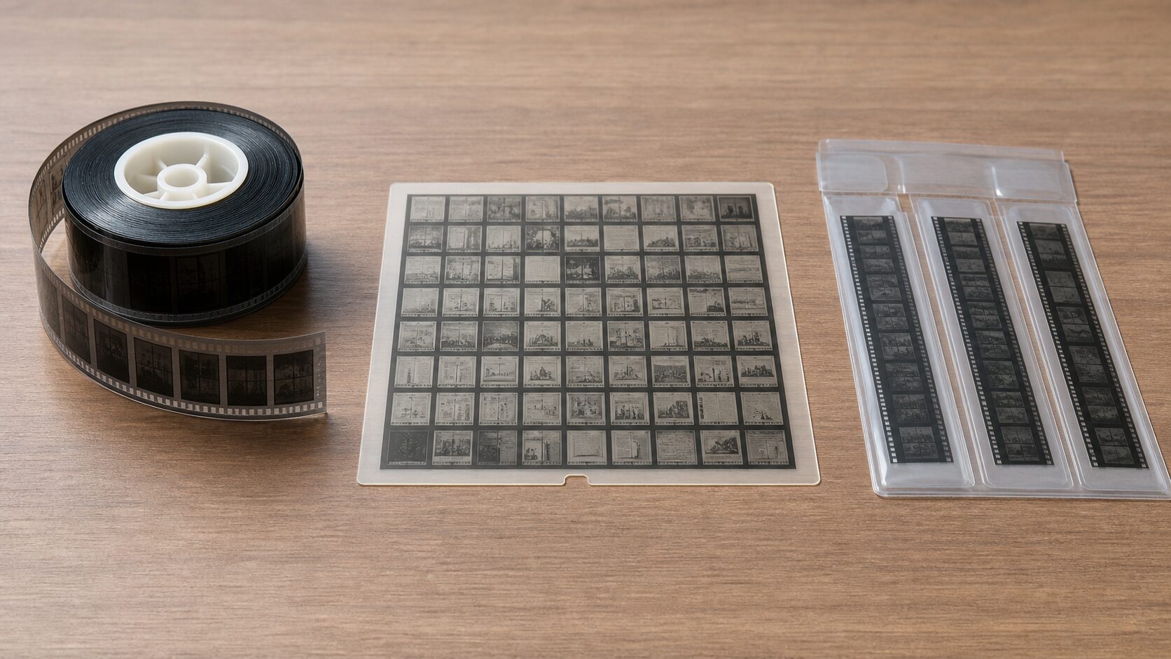 紙保存、電子保存、COMを比較して検討する場面