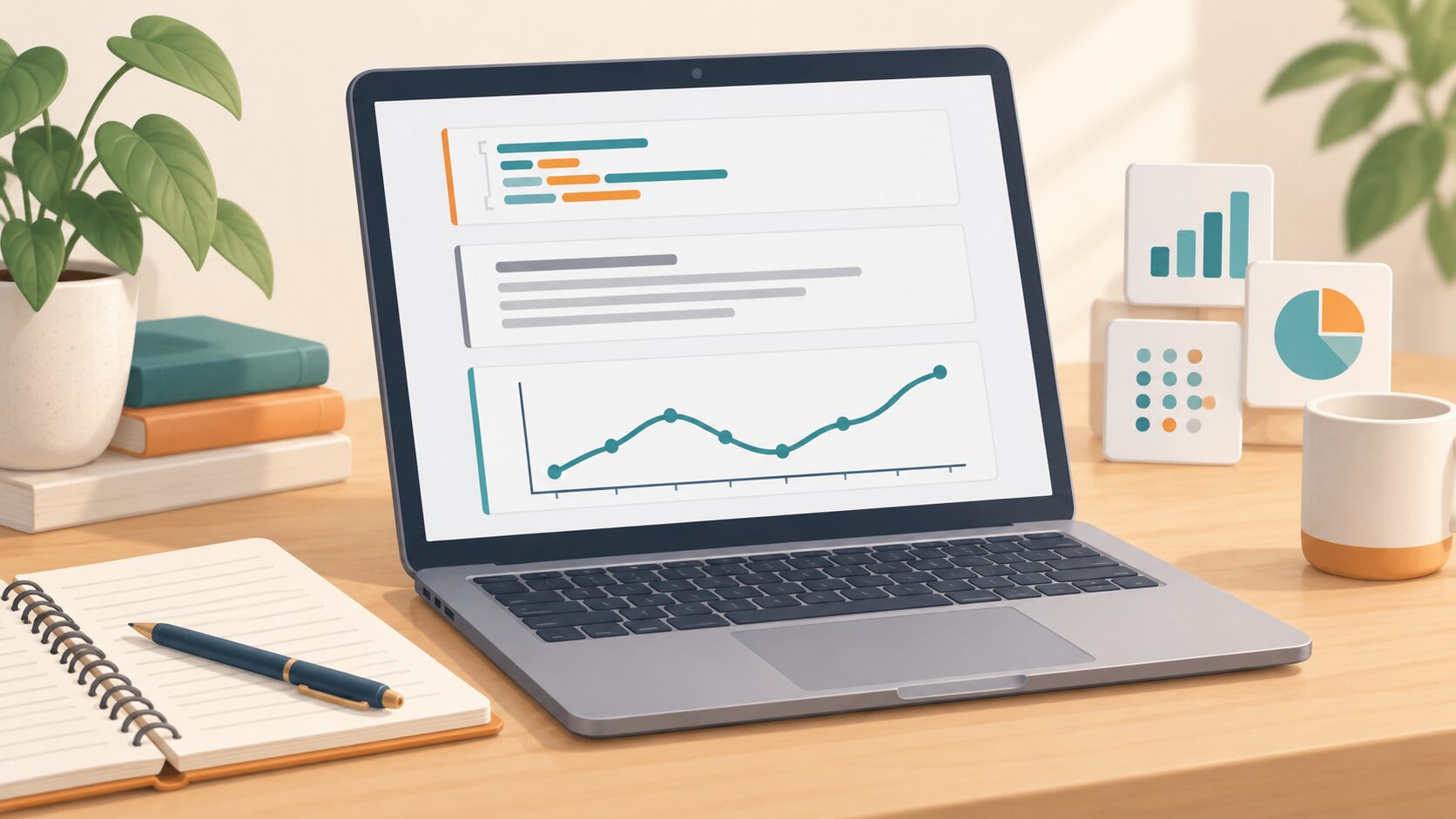 Jupyter Notebookの画面でコードセルと実行結果を確認する初心者向けのイメージ